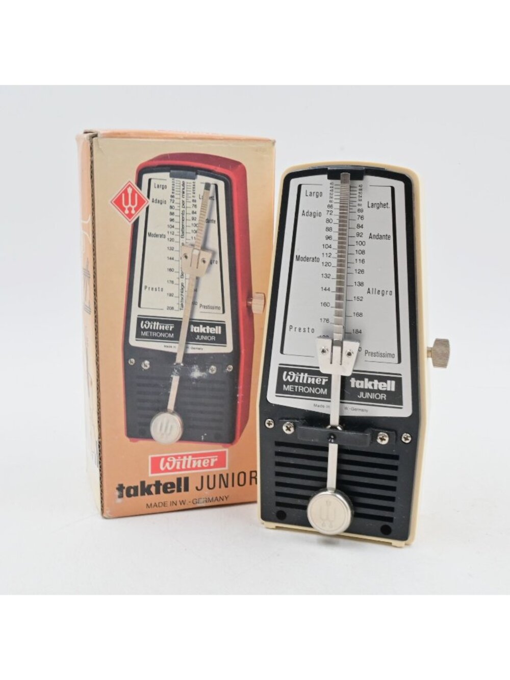 Wittner Taktell Junior Metronome Made In W. Germany w/ Box